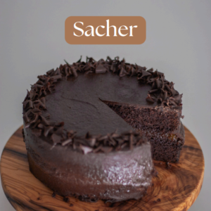 Pastel sacher vegano